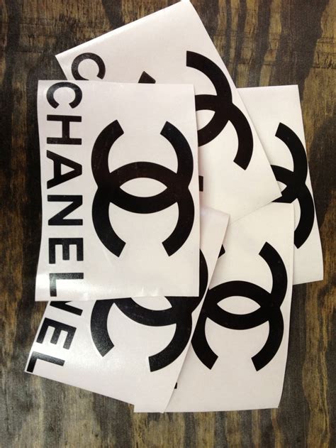 chanel stickers sheet.